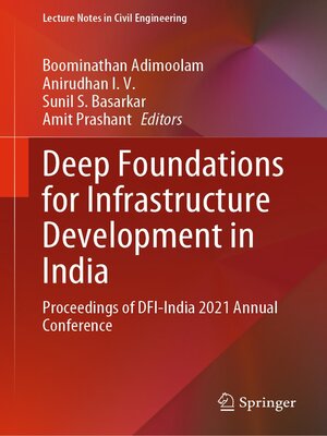 cover image of Deep Foundations for Infrastructure Development in India